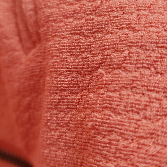 Apt. 9 Blazer Women's Size Xs x-small Coral asymmetrical zipper 100% polyester - Picture 10 of 11